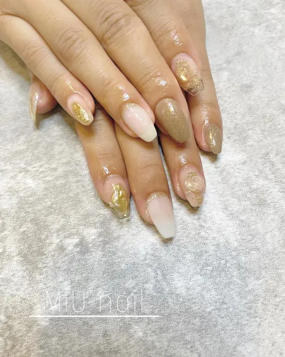 キレイめネイル Miu Nail ミュウネイル 所属 Miu Nailのネイルデザイン ミニモ