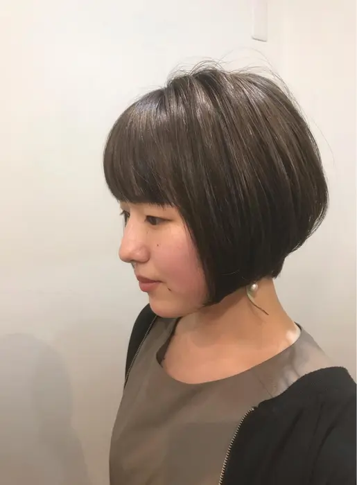 ボブに飽きた方必見ショートボブ Vie 青山 表参道 所属 木本 涼佳のヘアカタログ ミニモ