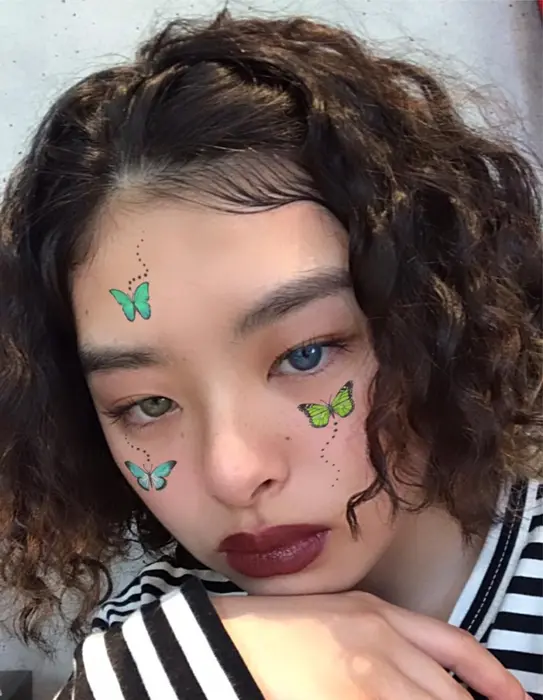 産毛 カット 産毛カット 前髪 前髪カット The The Dot 所属 ウエノ 髪 質改善 ブリーチのヘアカタログ ミニモ