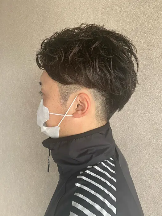 ツーブロックは3ミリで刈り上げて グリースで簡単に決まります Nambu Sky所属 川原 彰馬のヘアカタログ ミニモ