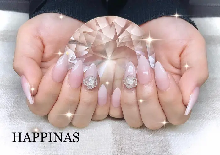 スカルプグラデーションネイル スカルプネイル グラデーションネイル カラーグラデーショ Happinas所属 Happinas Nail 脱毛のネイルデザイン ミニモ