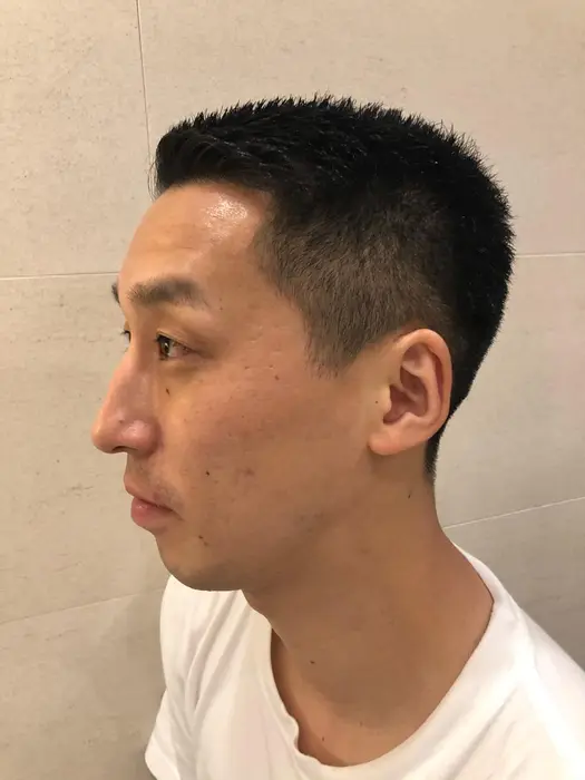 3mmベリーショートスタイル Graceful Barber Platinum所属 無料メンズカット 遠山泰輝のヘアカタログ ミニモ