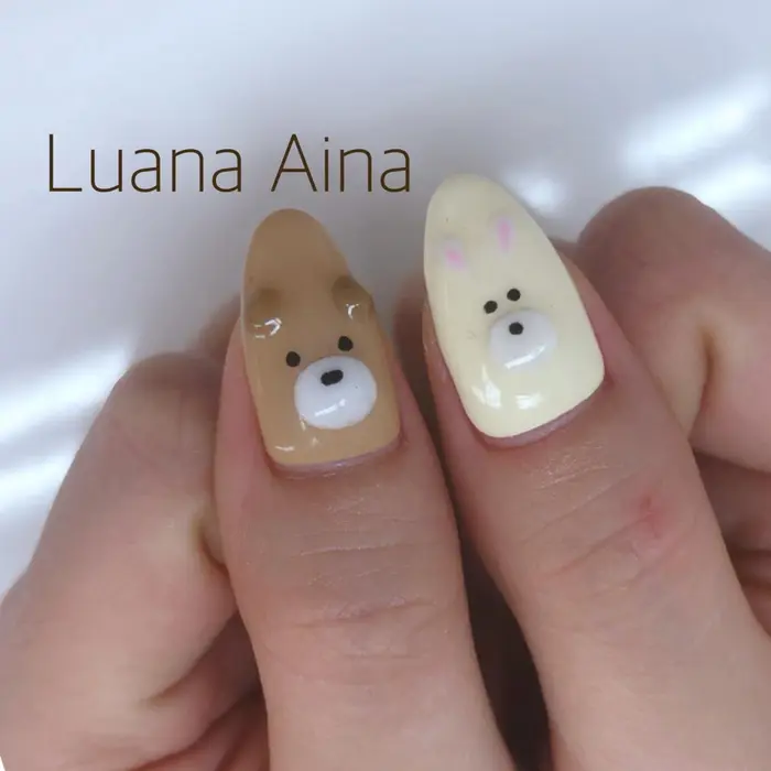 うさくまネイル Luana Aina 名古屋本店所属 Luana Aina 後藤のネイルデザイン ミニモ