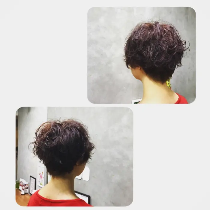 似合う髪型を一緒に探して やはりすっきりショートヘアに いい感じ カラーもレッド系でさらにいい感 Ethica所属 Chikako Koyamaのヘア カタログ ミニモ