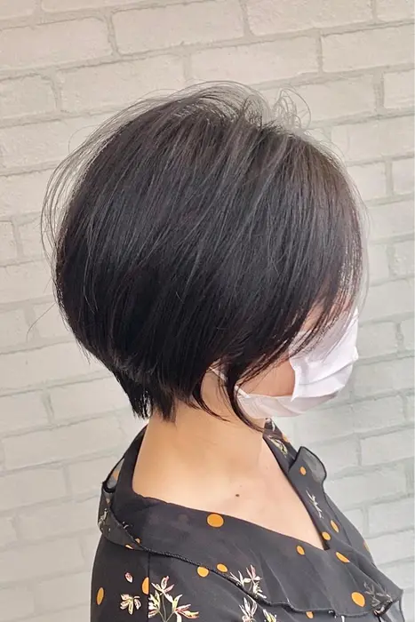 大人美人ショートボブ サウンドブイ所属 西川 信也のヘアカタログ ミニモ