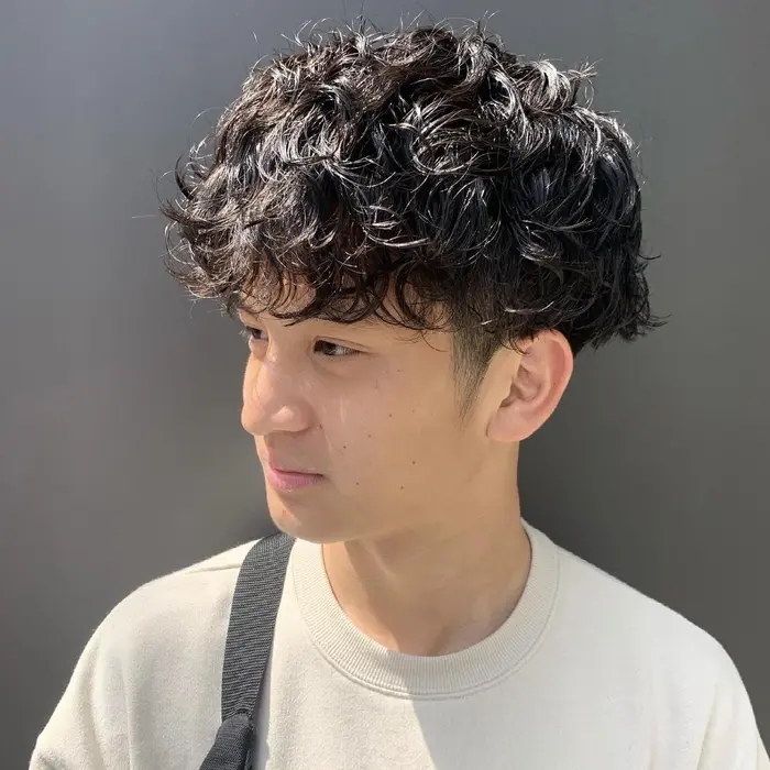 マッシュ メンズマッシュ スパイラル スパイラルパーマ ツイスト ツイストスパイラル ミックスパーマ Zua所属 店長 赤川海翔のヘアカタログ ミニモ