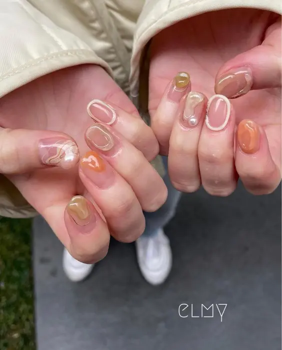 Instagramaccount Elmyua Nail Nails Elmynail Elmy所属 Elmy 学芸大学 Ayu の ネイルデザイン ミニモ