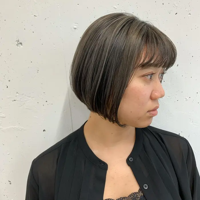 メンズカット 前髪カット ショート メンテナンスカット ボブ ハイライト インナーカラー ダブルカ Ceine 所属 Okabe のヘアカタログ ミニモ