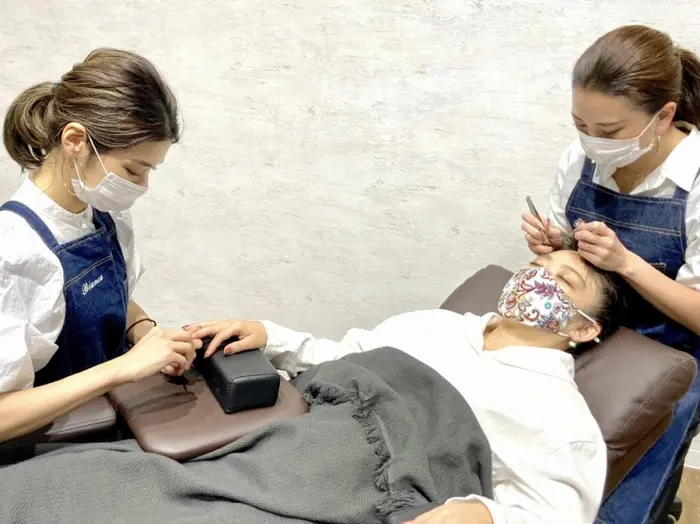 同時施術 ビアンカ高円寺店所属 ビアンカ 高円寺店 マツエク予約用 のマツエクデザイン ミニモ