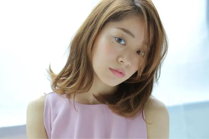 セミディボブ ナチュラルでカワイイ王道スタイル Vifkrone所属 藤井 京介のヘアカタログ ミニモ