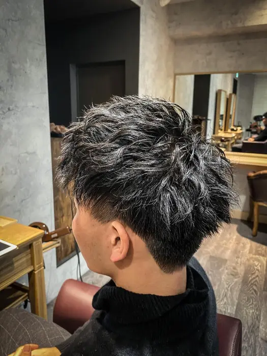 Afinar 上大岡店所属 Seiya メッシュ パーマのヘアカタログ ミニモ