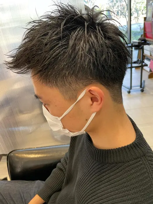 刈り上げのグラデーション 王道ツーブロック 毛量が多くてお悩みの方 おすすめです Earth A 立川店所属 メンズ指名no 1 大引のヘアカタログ ミニモ
