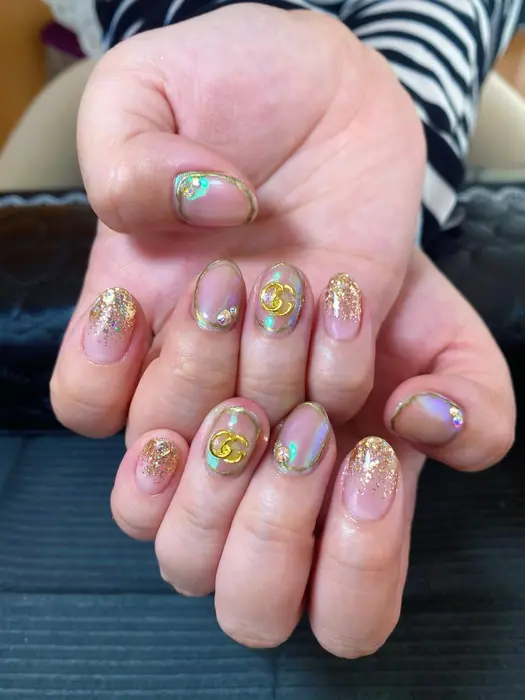 Gucci風ネイル 韓国トレンドネイル Crevio小美玉店所属 Crevio 小美玉店のネイルデザイン ミニモ