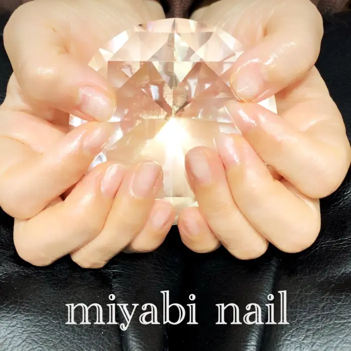 面接の為にオフされました ネイルokのお仕事が見つかります様に 面接 就活 ジェル 自宅サロン Miyabi Nail所属 Miyabi Nail 桂川駅近くのネイルデザイン ミニモ