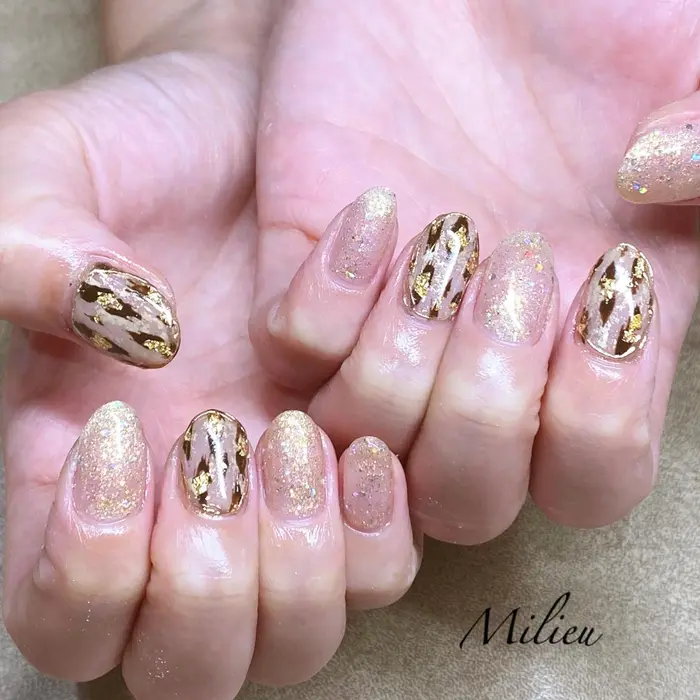 北千住 Milieu所属 松本 沙也加のネイルデザイン ミニモ