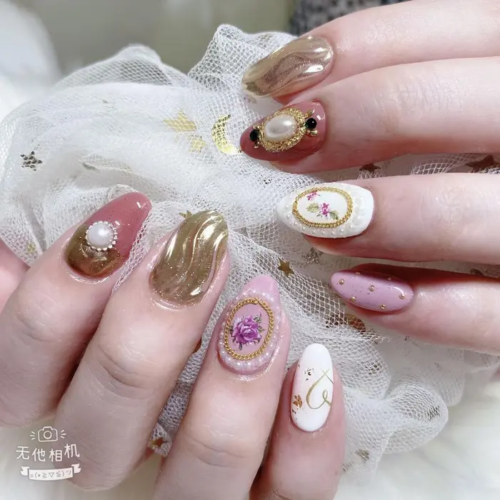 オーダーデザイン 人気デザイン Tachibana所属 ビューティー立花 立花のネイルデザイン ミニモ
