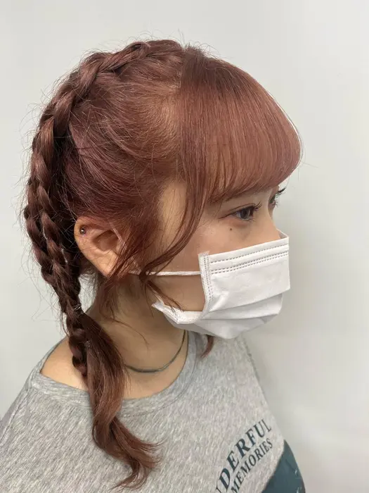 ほんのりピンクベージュこのくらいの淡さで色落ちを楽しみつつピンクシャンプーで育てていくのがおすすめ Assort Tokyo所属 Assort Manamiのヘアカタログ ミニモ