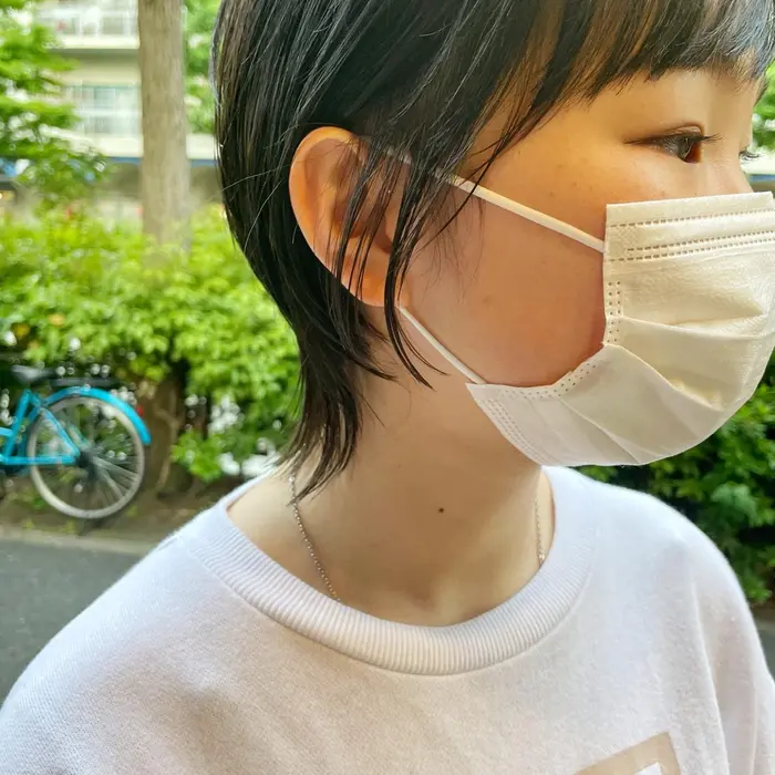 透け感ショート スタイリング剤を付けるだけの簡単スタイル こんな方にオススメ Face 磯子所属 透け感ショート 平瀬 颯太郎のヘアカタログ ミニモ