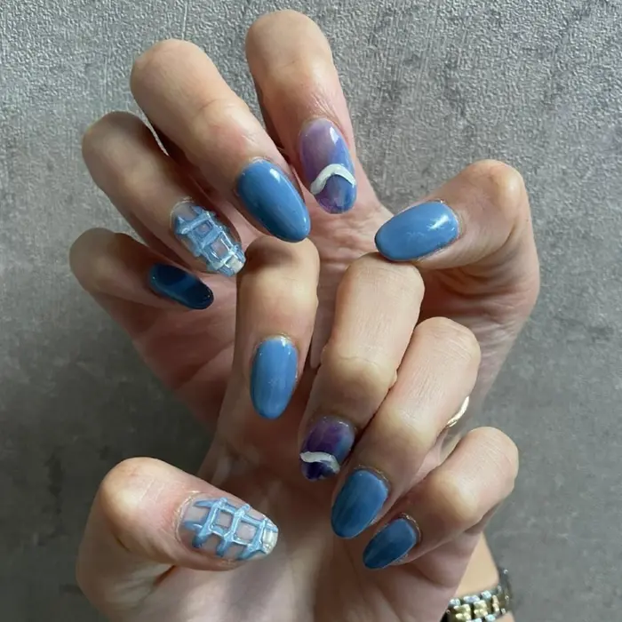 新宿三丁目 新宿 ニュアンスネイル Eviz ネイルデザイン ネイルアート スカルプ ジェルネイル Nailstudio Eviz所属 Nailstudio Evizのネイルデザイン ミニモ