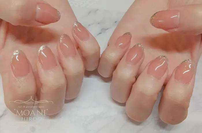 渋谷の 長持ちフィルイン ネイルサロン Moani Hiroo 爪に優しいパーフェクトフィル Moani Hiroo所属 Y Furusawaの ネイルデザイン ミニモ