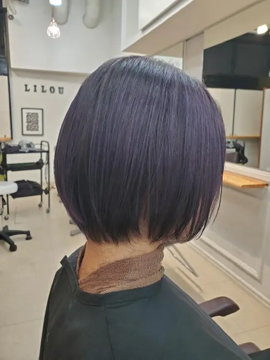 ブルーヴァイオレット リルウヘアー天王寺所属 Takahiro のヘアカタログ ミニモ