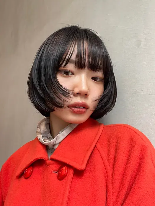 丸いシルエットのボブも可愛いです
是非一度お任せください！