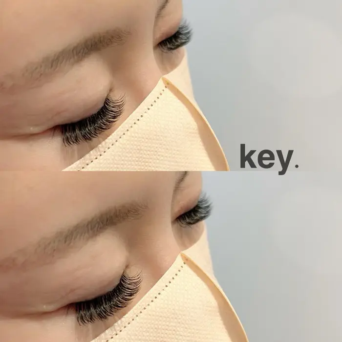 エクステの中で1番濃さがでて 1番もちがいいです Go Today所属 アイデザイナー Keyのマツエクデザイン ミニモ