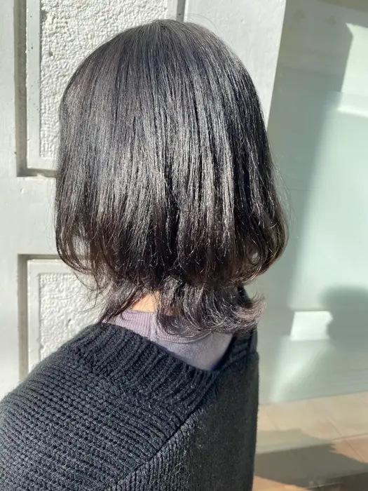 パープルブラック 就活カラー Desire下高井戸所属 武井 夏樹のヘアカタログ ミニモ