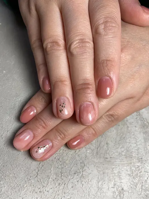 新色 Maogel サクラcolor 春先取りnail ʚɞ 定額ネイルコー ネイルサロン Cherir所属 Cherir Chiho のネイルデザイン ミニモ