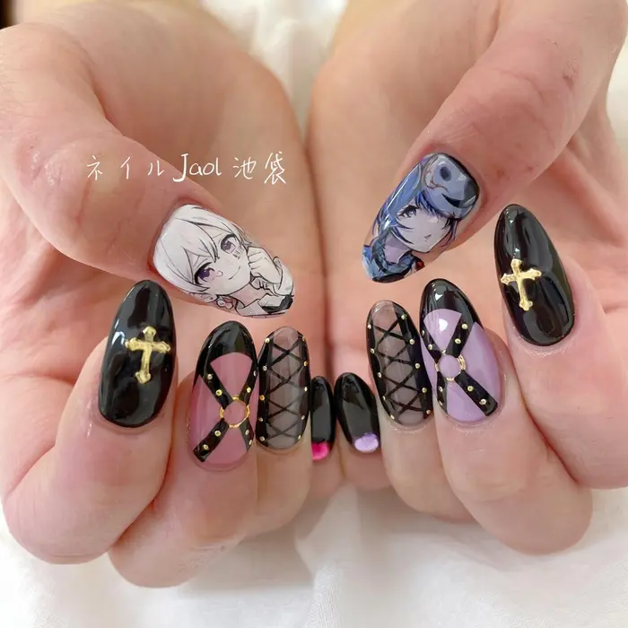 スカルプ 4100 パーツ追加 Nail Jaol池袋店所属 ネイル Jaol池袋のネイルデザイン ミニモ