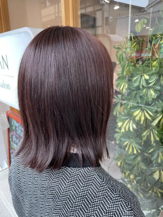 色味を最大に出していくカラーリング ピンクブラウンです Hairsalon Shian所属 Shian 那智 優貴のヘアカタログ ミニモ