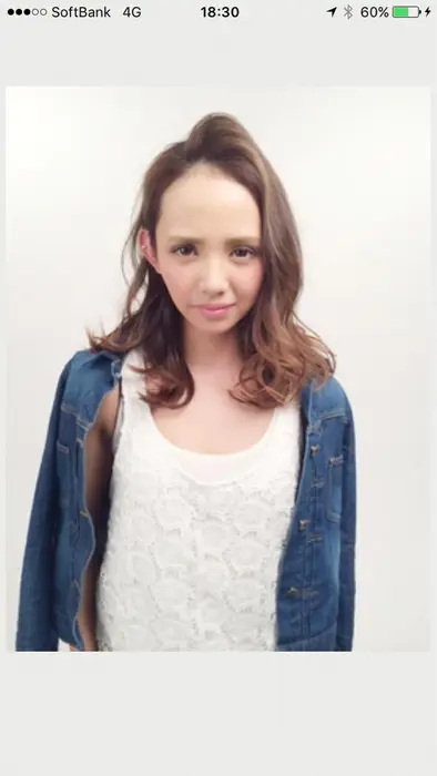 前髪立ち上げスタイル かきあげスタイル Style Index池袋店所属 三ツ石 しほりのヘアカタログ ミニモ