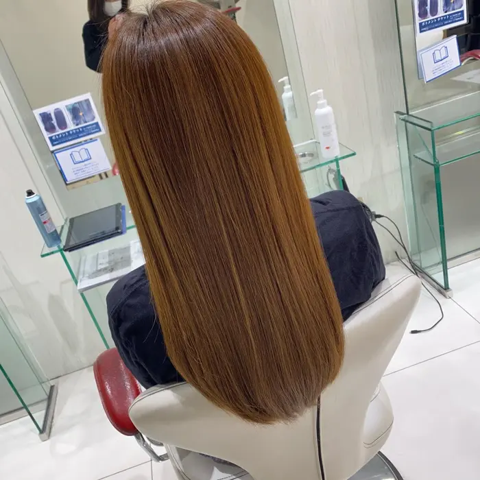 お出かけ前 イベント前 髪の毛サラサラにしたい方ぜひボトメントトリートメント試して見てください Hair Make Earth 川崎店所属 宮﨑 智鶴のヘアカタログ 1017 ミニモ