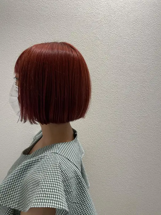 ピンクオレンジ W藤が丘所属 仲間 陸のヘアカタログ ミニモ