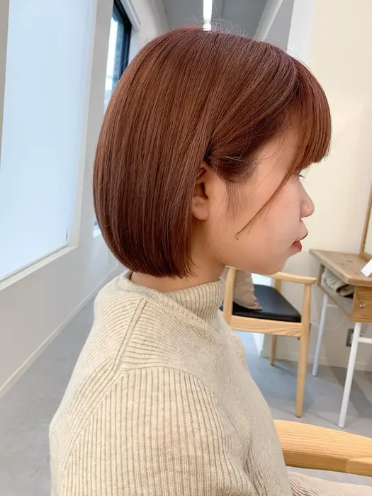 まとまりやすい丸みボブ 自然な丸みと綺麗なカットラインが ポイントです Eleanor Spa Treatment自由が丘所属 小顔 ショート ボブ 江波戸博章のヘアカタログ ミニモ