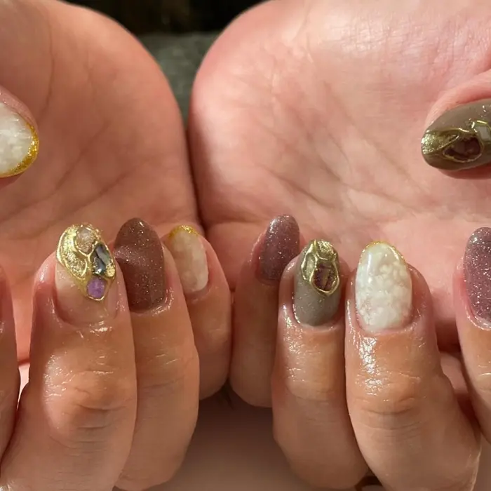 お客様ネイル 持ち込みデザインネイル M Nail所属 M Nailのネイルデザイン ミニモ お客様ネイル 持ち込みデザインネイル M Nail所属 M Nailのネイルデザイン ミニモ