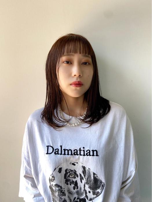 夏はウエットstyleがオススメ 前髪もレングスに合わせて似合わせでお作りいたします Sista所属 田中 未来のヘアカタログ ミニモ