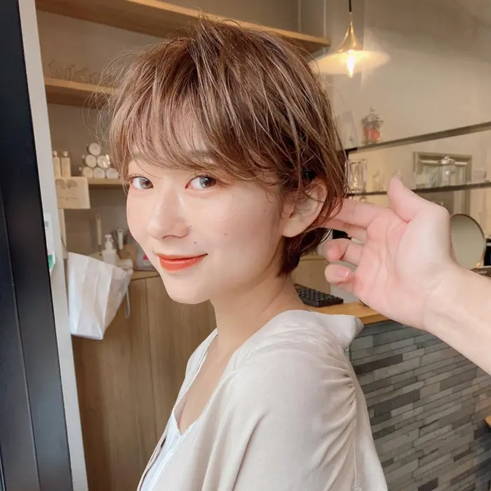 Sand 横浜店の美容室 美容院 スタッフ情報 似合わせショートno 1たーじ ミニモ