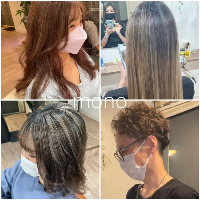 Mono 渋谷の美容室 美容院 美容師情報 メンズパーマ Satomi ミニモ