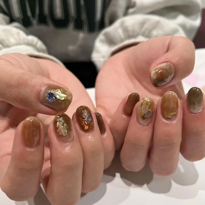 Uno Pulir Nail Nu茶屋町店のネイルサロン ネイリスト情報 中條 汐美 ミニモ Uno Pulir Nail Nu茶屋町店のネイルサロン ネイリスト情報 中條 汐美 ミニモ