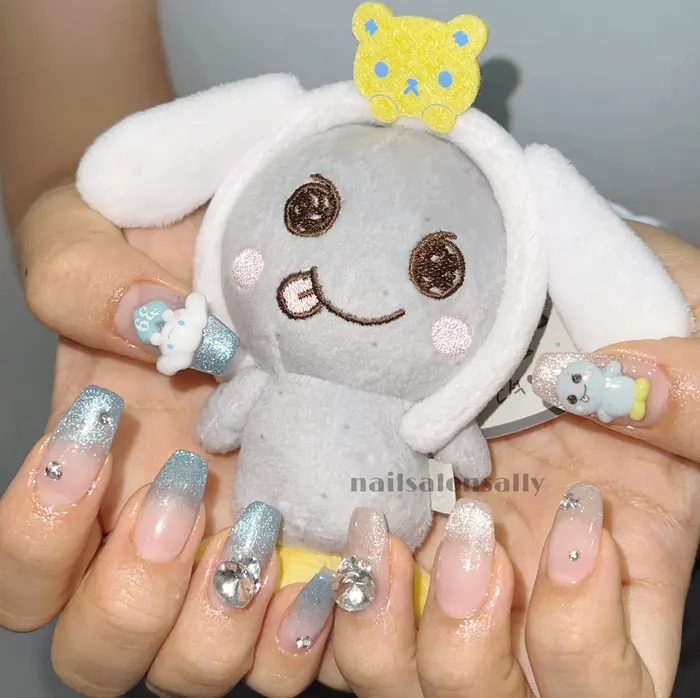 ハートネイル　韓国　アイドル　お名前ネイル　ネイルチップ　オーダー 676f6abf99cc3f5698c617185dea3b