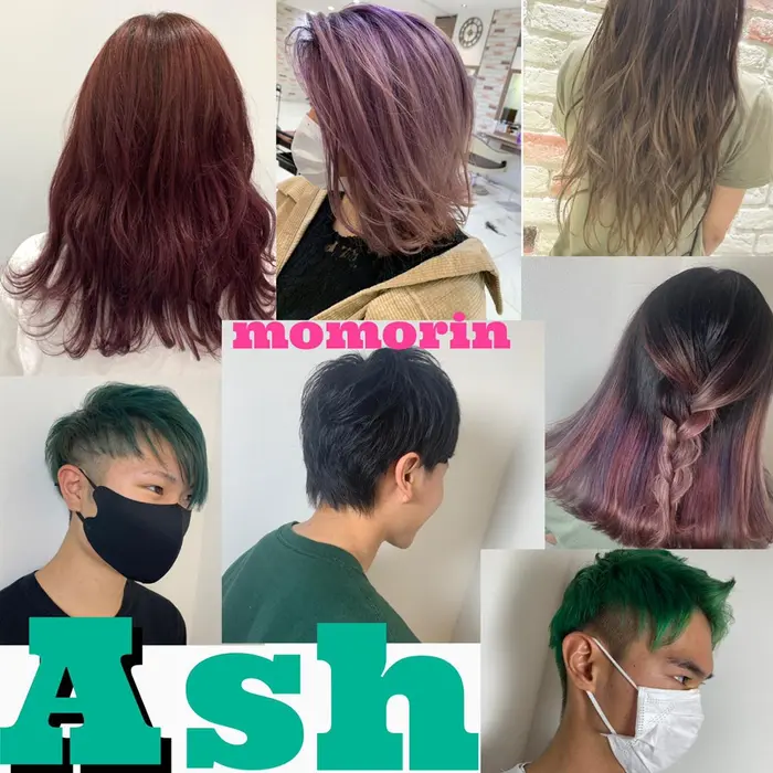 Ash新杉田の美容室 美容院 スタッフ情報 Aｓｈ新杉田 モモリン ミニモ