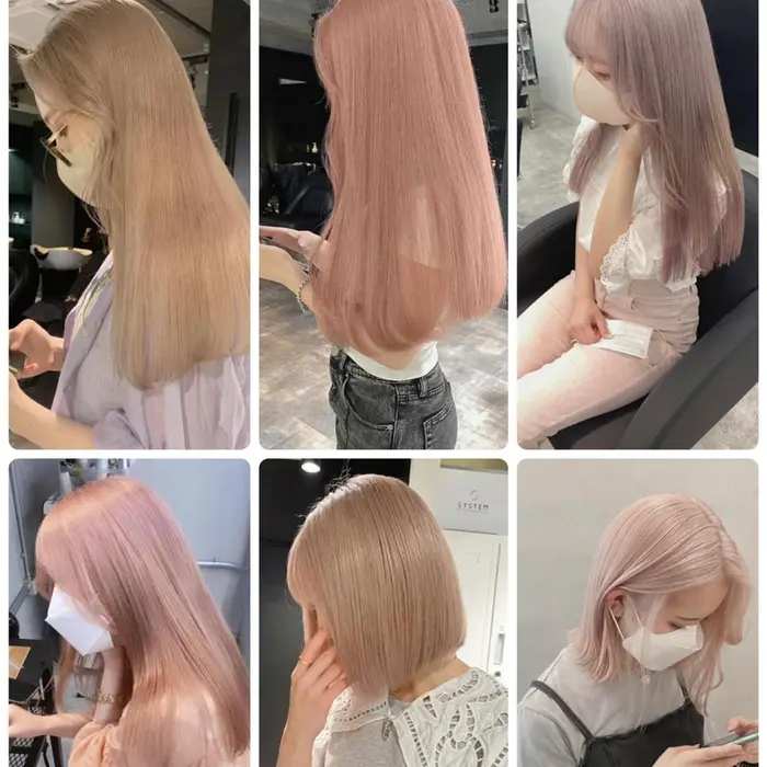 Lindo Tokyoの美容室 美容院 美容師情報 Nana 艶々ミルキーカラー ミニモ