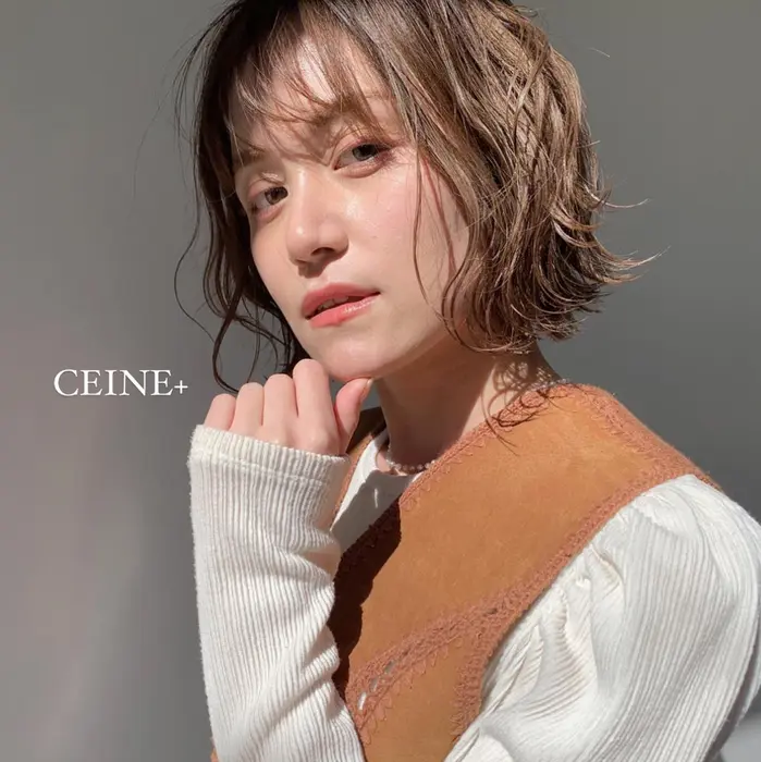 Ceine の美容室 美容院 スタッフ情報 暖色カラー 神谷あかね ミニモ