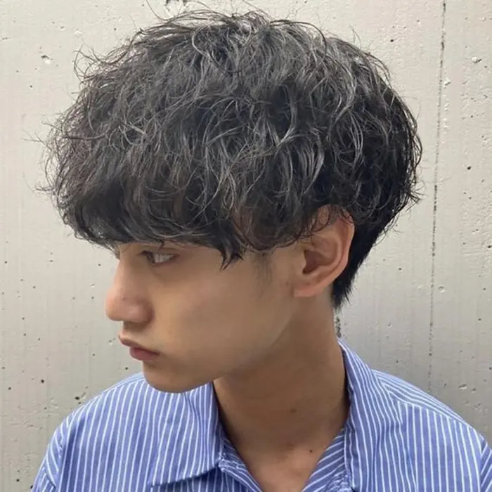 Green渋谷の美容室 美容院 美容師情報 Jinki韓国ヘア メンズパーマ ミニモ