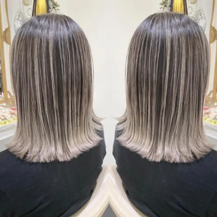 Ash 大宮店の美容室 美容院 美容師情報 艶髪カラー 足立友莉亜 ミニモ